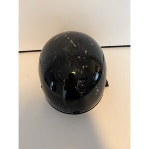 🏍️ Vintage Harley-Davidson DOT Motorcycle Helmet Black Studded Liner Size S